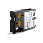 DYMO 1868738 XTL fita permanente preto sobre transparente 6mm | DYM1868738