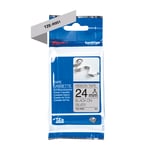 Brother TZe-R951 fita laminada prateado/preto 24mm x 4M | BROTZE-R951