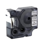 Q-Nomic S0718070 / 16960 fita preto sobre branco 19mm. | QNS0718070