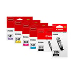 Canon PGI580 CLI581 Pack 6 Tinteiros | CANB-CLI581PGI580