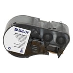 Brady M4C-375-7641-YL fita termoencolhível preto sobre amarelo 16,4 mm x 2,13 m | BRAM4C-375-7641-YL