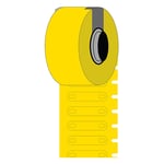 Brady BM-4-7599-YL-R etiquetas de polietileno amarelas 26 mm x 7 mm | BRABM-4-7599-YL-R