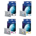 Brother LC-970 Pack 4 tinteiros | BRB-LC970BCMY