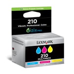 Lexmark 210 (14L0268E) multipack 3 cores C/M/Y | LEX14L0268E