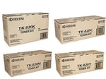 Kyocera TK820 Pack poupança toners (4 cores) | KYOB-TK820