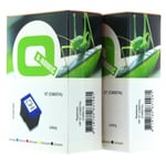 Q-Nomic 57A pack 2 tinteiros (C9503A) tri-color | QNB-C9503A