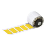 Brady M6-04-7593-YL etiquetas de poliéster amarelas 27 mm x 18 mm | BRAM6-04-7593-YL