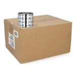 Zebra 1600 Fita de cera (01600BK06045) 60 mm x 450 m (18 fitas) | ZEB01600BK06045