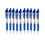 Pack 10x Caneta Azul | Retrátil | 0.7mm | CEBOL-008x10