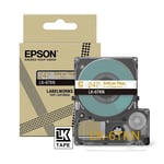 Epson LK-6TKN fita dourada sobre metalizado transparente 24mm | EPSC53S672098