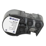 Brady M4-81-488 etiquetas de poliéster preto sobre branco 6,35 mm x 48,26 mm | BRAM4-81-488
