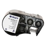 Brady M4C-500-595-BL-WT etiquetas de vinil branco sobre azul 12,70 mm x 7,62 m | BRAM4C-500-595-BL-WT