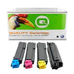 Q-Nomic toner Pack 4 cores TK5150 (BK-C-M-Y) | QNB-TK5150