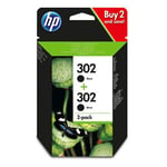 HP 302 (1VV49AE) Pack 2x tinteiro preto | HPB-302BK_R