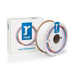 REAL 3D Filamento PETG 1,75 mm branco (1 kg) | 3DREALPETG175-2013