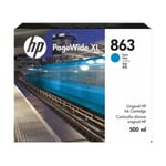 HP 863 (F9K40A) Tinteiro ciano | HPF9K40A