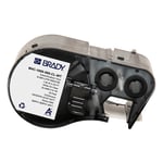 Brady M4C-1000-595-CL-WT etiquetas de vinil branco sobre transparente 25,40 mm x 6,10 m | BRAM4C-1000-595-CL-WT