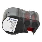 Brady M5C-1500-595-WT-RD fita de vinil vermelho sobre branco 38,1 mm x 7,62 m | BRAM5C-1500-595-WT-RD