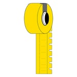 Brady M6-10x4.2-7597-YL etiquetas de polietileno amarelas 10 mm x 4,20 mm | BRAM6-10X4.2-7597-YL