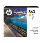 HP 863 (F9K39A) Tinteiro amarelo | HPF9K39A
