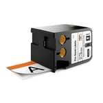Dymo Rhino 1868713 XTL branca com cabeçalho laranja 51x102mm | DYM1868713