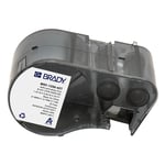 Brady M5C-1250-427 etiquetas de vinil laminado preto sobre branco/transparente 31,75 mm x 7,62 m | BRAM5C-1250-427