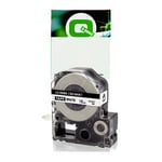 Q-Nomic LK-5WBN fita preta sobre branco 18 mm | QNC53S655006