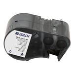 Brady M5-78-432-CL-BK etiquetas de poliéster preto sobre transparente 25,4 mm x 48,26 mm | BRAM5-78-432-CL-BK