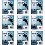 Pack Epson Serie T760 (Pack Epson Orca) Incluye tinteiros Epson: T7601 - T7602 - T7603 - T7604 - T7605 - T7606 - T7607 - T7608 - T7609, todos estos tinteiros que incluye el pack T760 series son originales de Epson. | EPSB-T760series