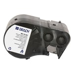 Brady M5-75-461 etiquetas de poliéster laminado preto sobre branco/transparente 25,4 mm x 66,68 mm x 25,4 mm | BRAM5-75-461