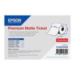 Epson S045389 etiqueta ultra-brilho branca 80mm | EPSC33S045389