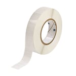 Brady THT-59-423-10 etiqueta de poliéster branco brilhante 25,40 x 12,70 mm | BRATHT-59-423-10