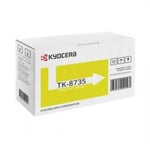 Kyocera TK-8735Y toner amarelo | KYO1T02XNANL0