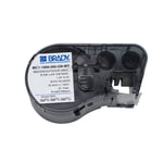 Brady MC1-1000-595-GN-WT fita de vinil branco sobre verde 25,4 mm x 7,62 m | BRAMC1-1000-595-GN-WT