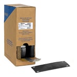 Brady BM-25x75-7643-BK etiquetas de poliuretano pretas 25 mm x 75 mm | BRABM-25X75-7643-BK