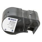 Brady M5C-1500-427 fita de vinil laminado preto sobre branco/transparente 38,1 mm x 7,62 m x 12,7 mm | BRAM5C-1500-427