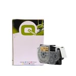 Q-Nomic Casio XR-18GD pulseira preta sobre dourado 18 mm | QNXR18GD