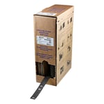 Brady BM-10x60-7643-BK etiquetas de poliuretano pretas 10 mm x 60 mm | BRABM-10X60-7643-BK