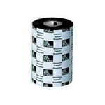 Zebra 3400 03400BK11045 fita de cera / resina preta 110mm x 450M | ZEB03400BK11045