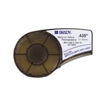 Brady M21-250-C-342-YL fita termo retrátil preto sobre amarelo 11,15 mm x 2,10 m | BRAM21-250-C-342-YL