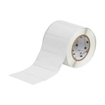 Brady THT-55-408-1 etiqueta de papel reutilizável branco 101,60 x 50,80 mm | BRATHT-55-408-1