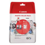 Canon PG-560XL/ CL-561XL Pack preto + cor + Papel fotográfico | CANB-3712C008