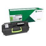 Lexmark 63B2000 toner preto | LEX63B2000