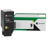 Lexmark 81C2XY0 toner amarelo XXL | LEX81C2XY0
