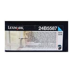 Lexmark 24B5587 toner ciano | LEX24B5587