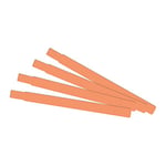 Zebra 10012712-6 adesivas laranjas 25x254mm | ZEB10012712-6