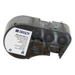 Brady M4C-250-7641-YL fita termoencolhível preto sobre amarelo 11,15 mm x 2,13 m | BRAM4C-250-7641-YL