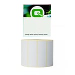 Q-Nomic BDE-1J026076-102 etiquetas pré-perfuradas 76 mm x 26 mm | QNBDE-1J026076-102