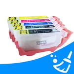 Q-Nomic Pack limpeza de cabeças de impressão PGI-520BK + CLI-521 (K/C/M/A) | QNB-PGI520CLI521_clean