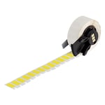 Brady M6-67-499-YL etiquetas de tecido de nylon amarelas 15 mm x 9 mm | BRAM6-67-499-YL